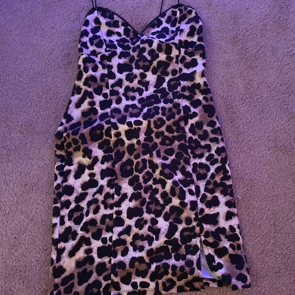 Mini Cheetah Dress
